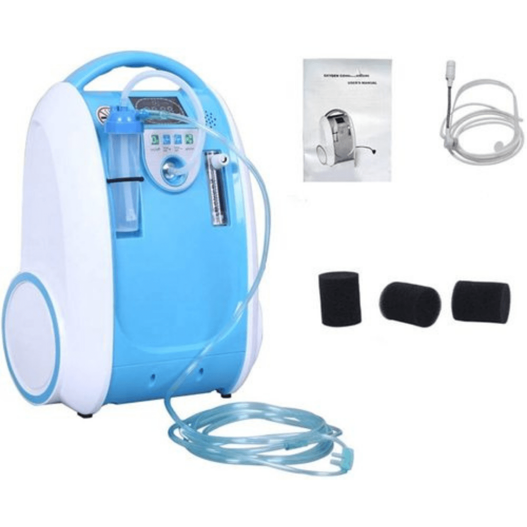 Portable oxygen concentrators