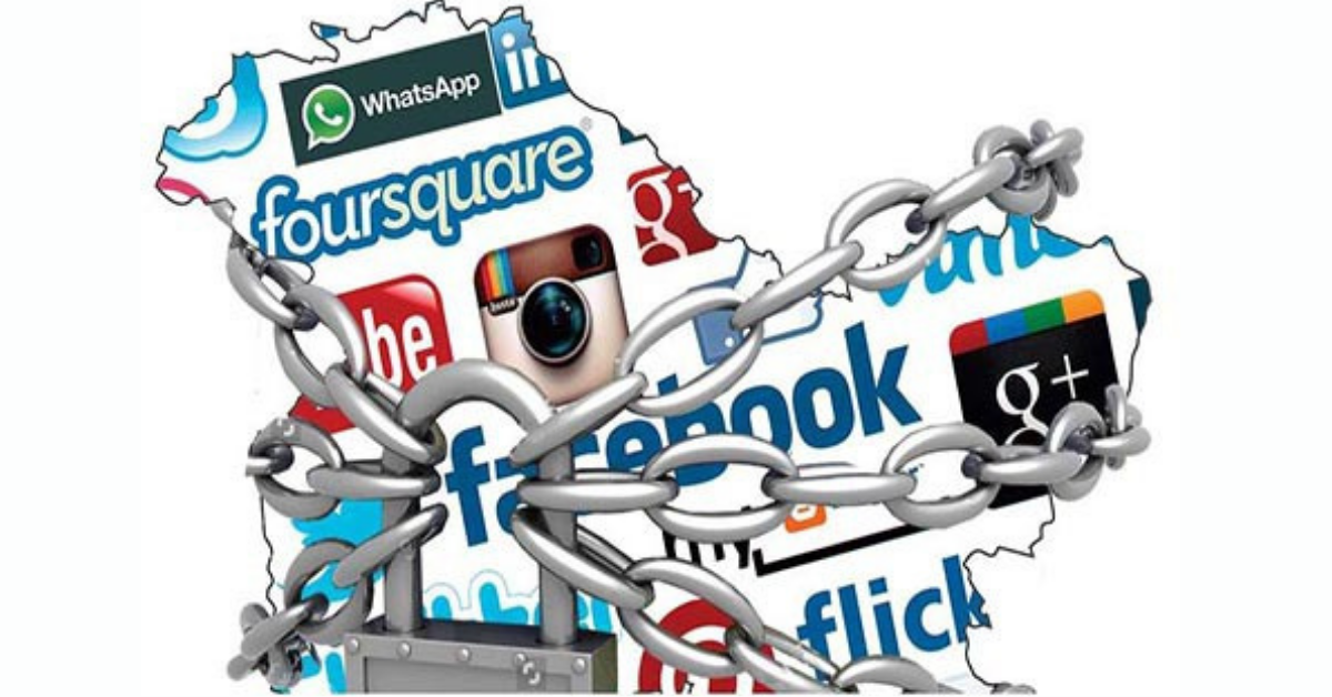 social media ban in india