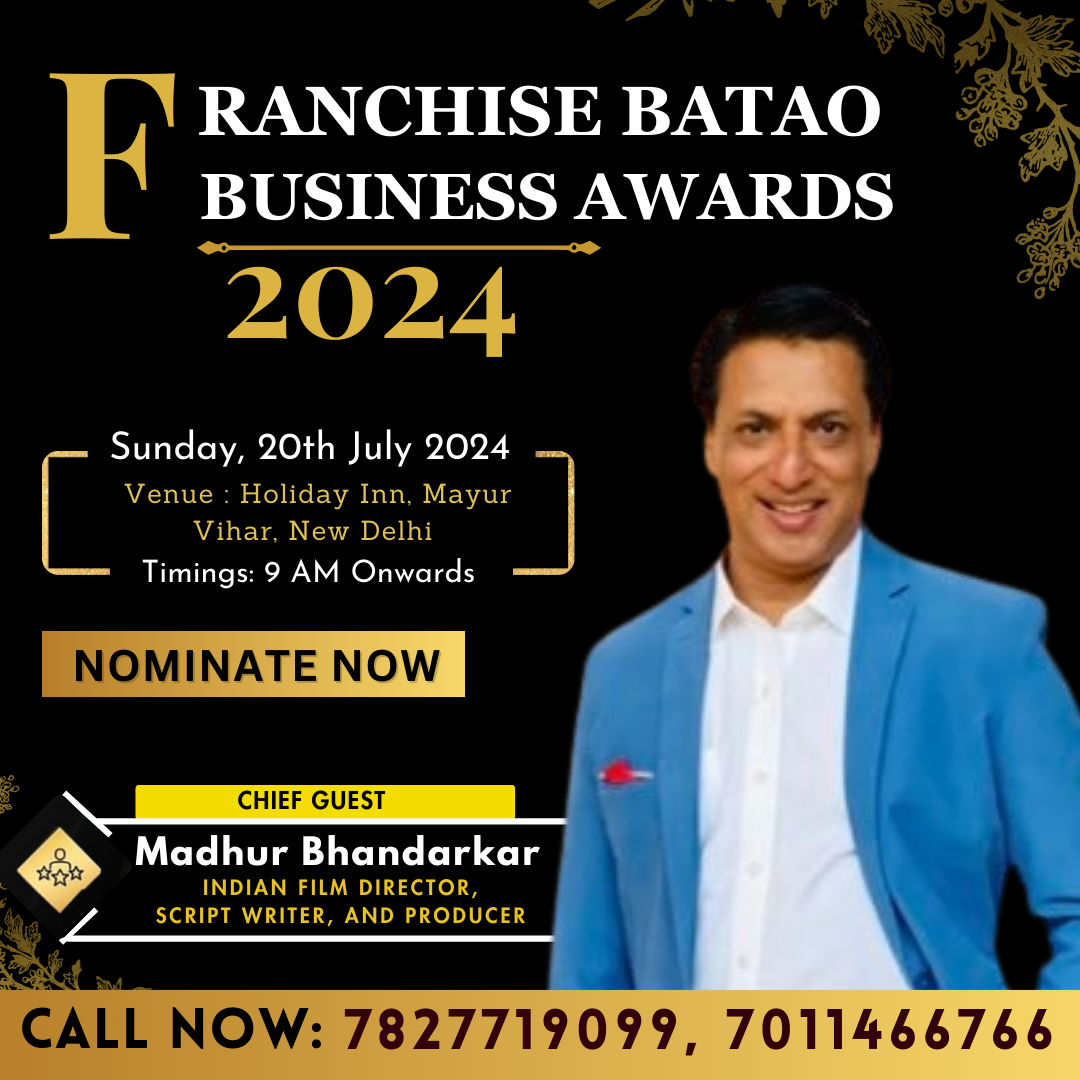 Franchise Batao Business icon Awards in Delhi